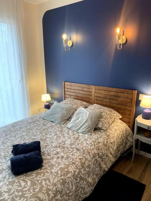 Bleu Marine Chic Calme Et Jardin Andrezieux-Boutheon
